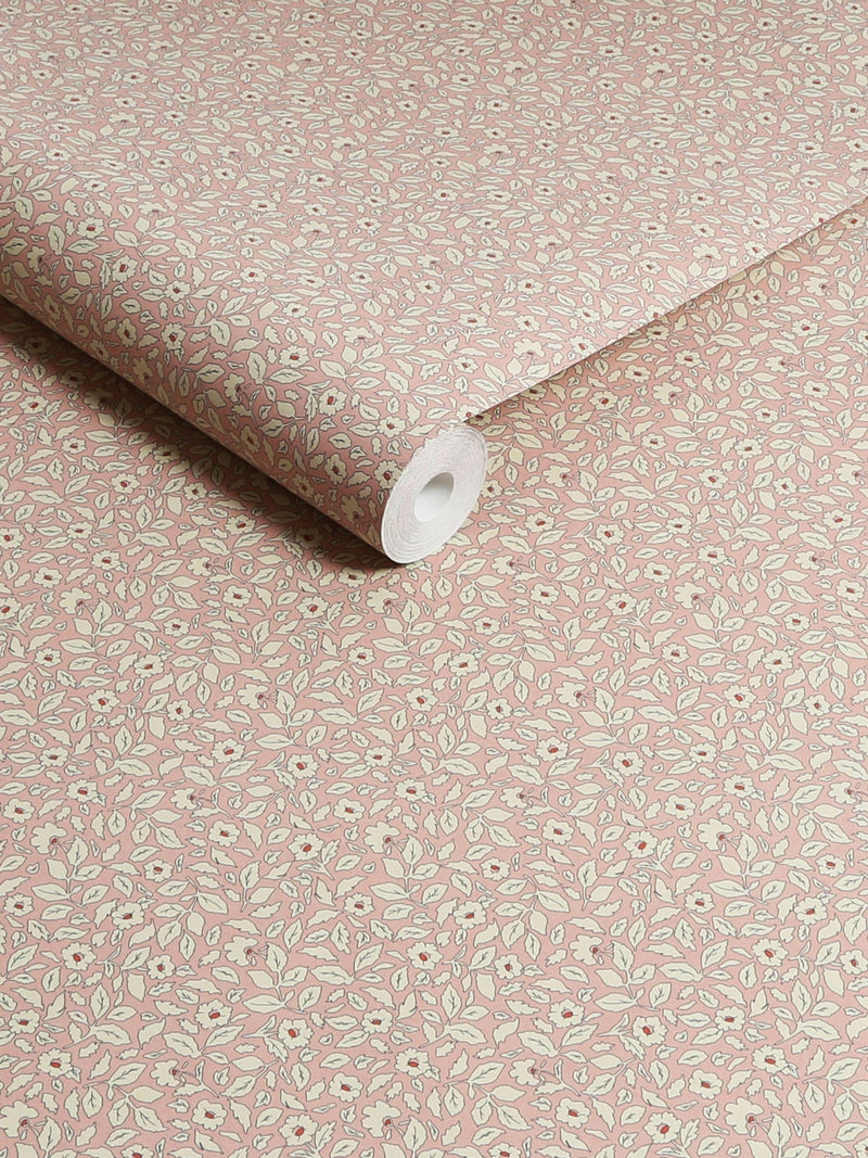 Joules ditsy floral wallpaper sample A4 (British brand)