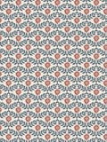 Joules Stately Floral wallpaper sample in cream blue, A4 - British product