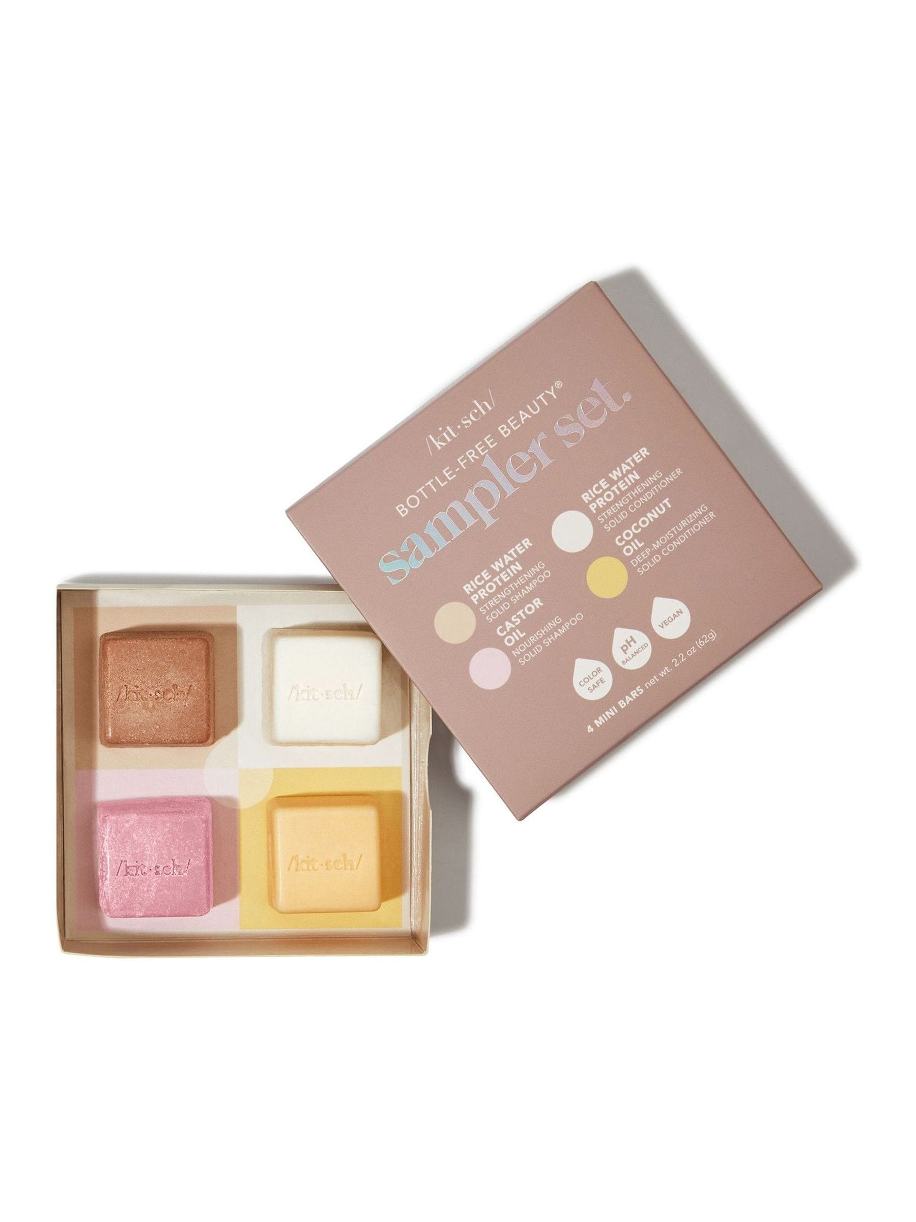 Kitsch solid shampoo and conditioner bars mini trial set (British brand)