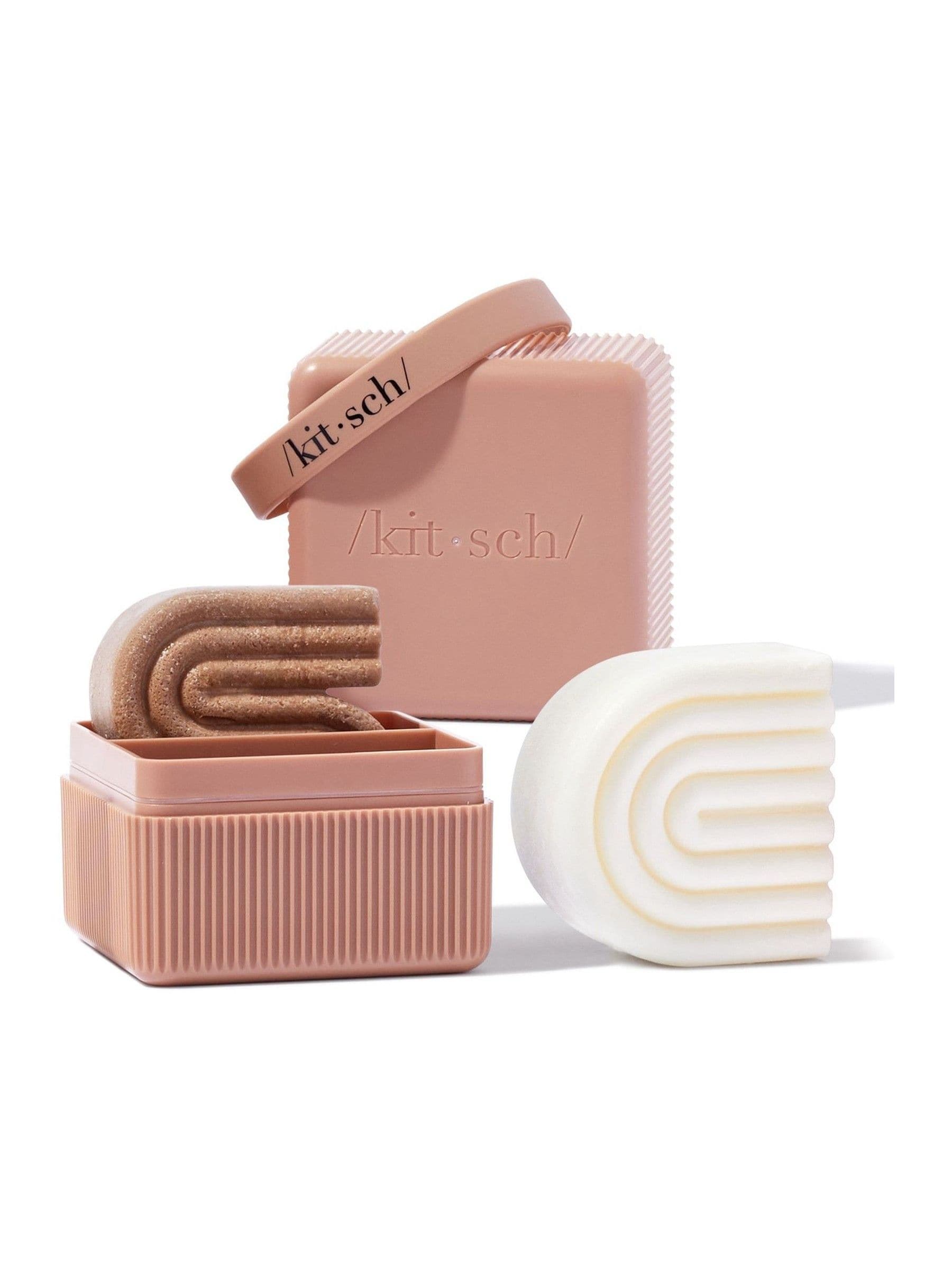 Kitsch terracotta travel case for shampoo bars (British brand)