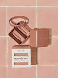 Kitsch terracotta travel case for shampoo bars (British brand)