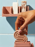 Kitsch terracotta travel case for shampoo bars (British brand)