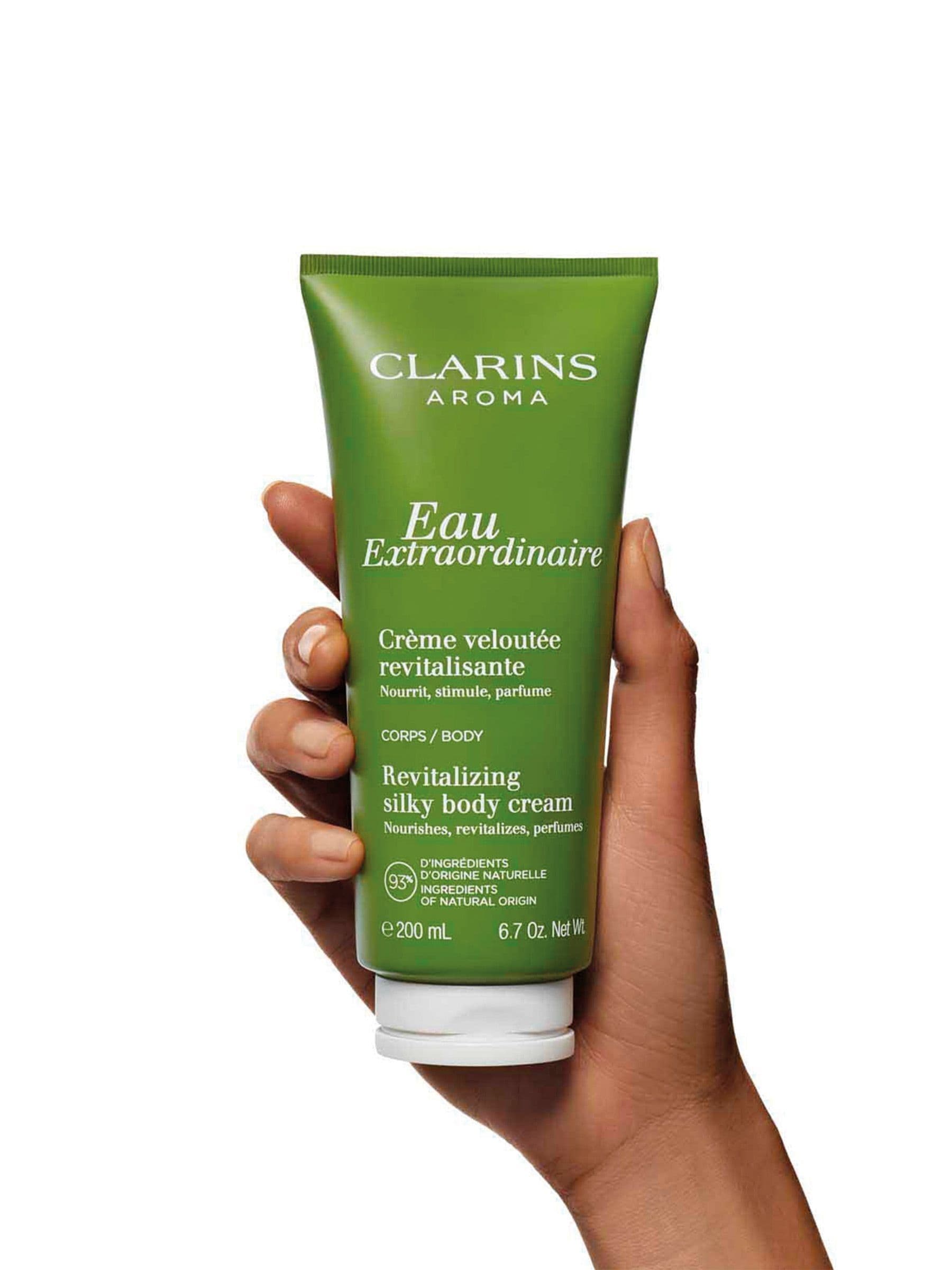 Clarins Eau Extraordinaire Invigorating Silky Body Cream - British product