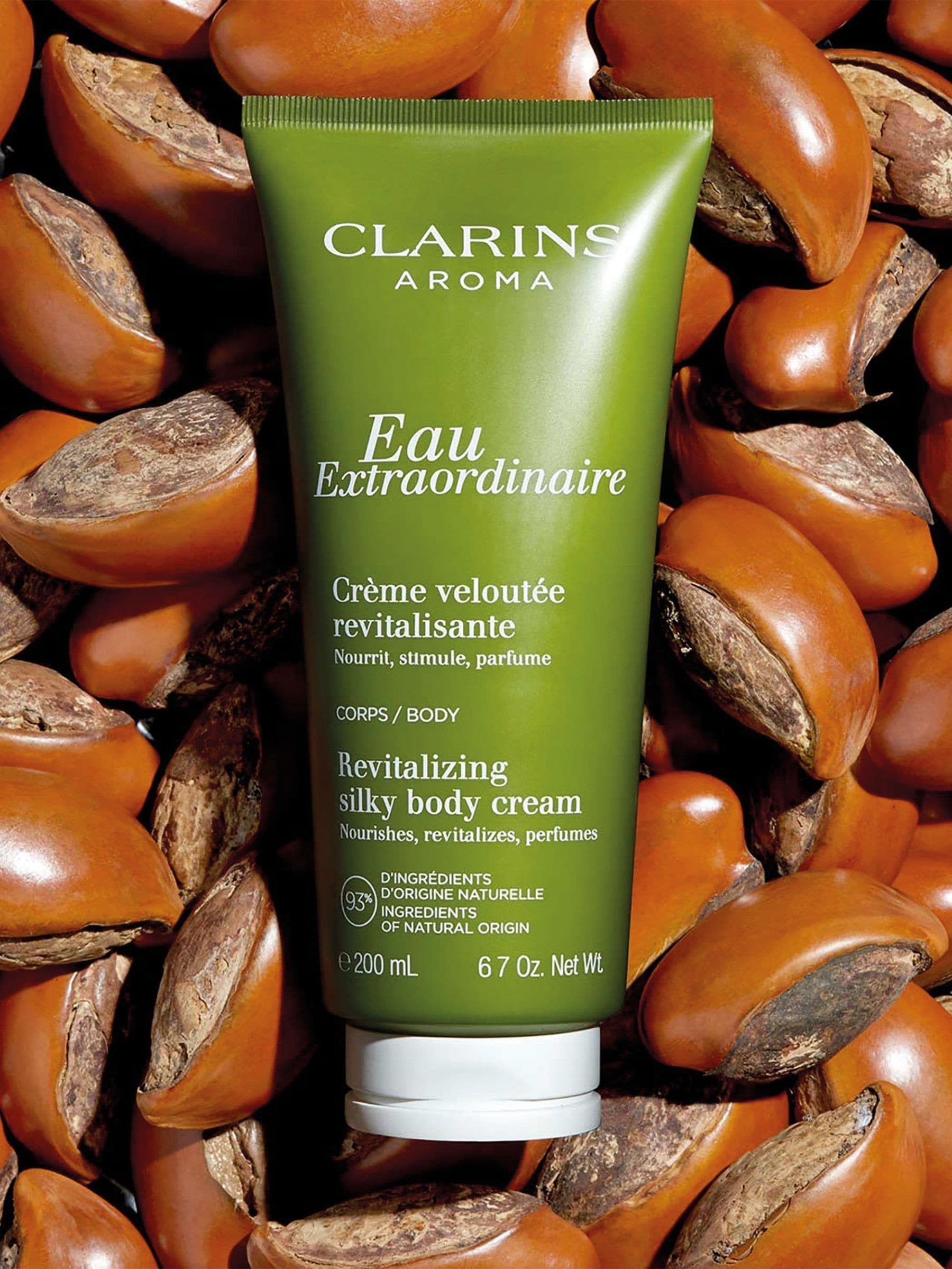 Clarins Eau Extraordinaire Invigorating Silky Body Cream - British product