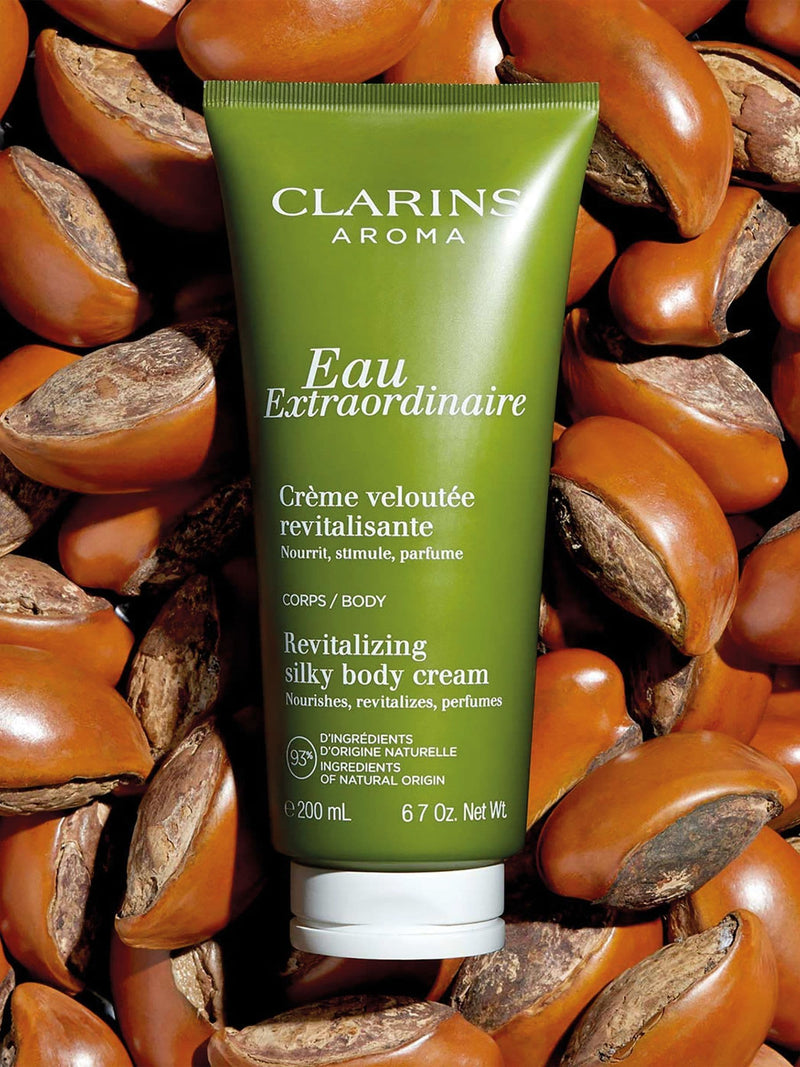Clarins Eau Extraordinaire Invigorating Silky Body Cream - British product