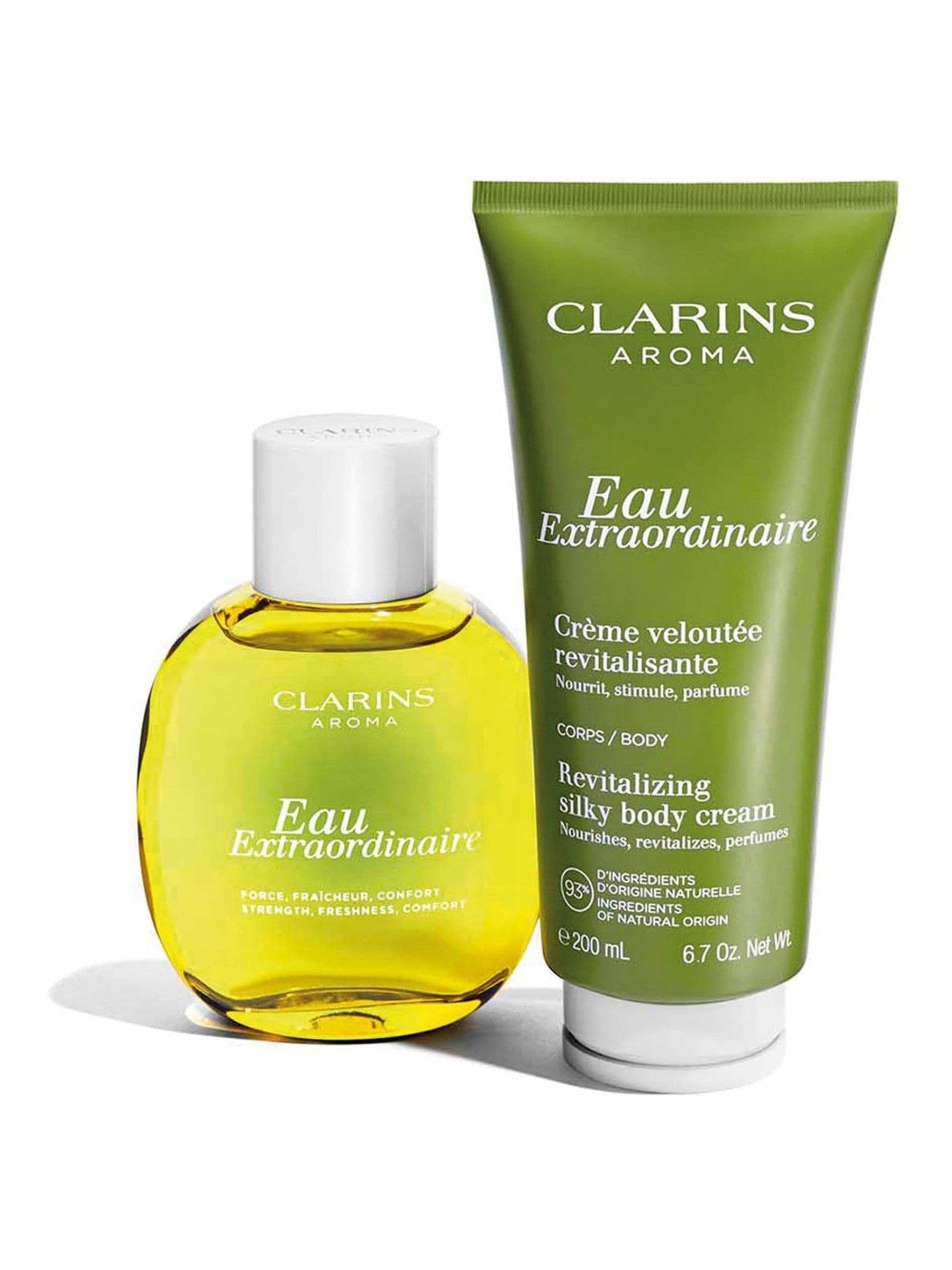 Clarins Eau Extraordinaire Invigorating Silky Body Cream - British product