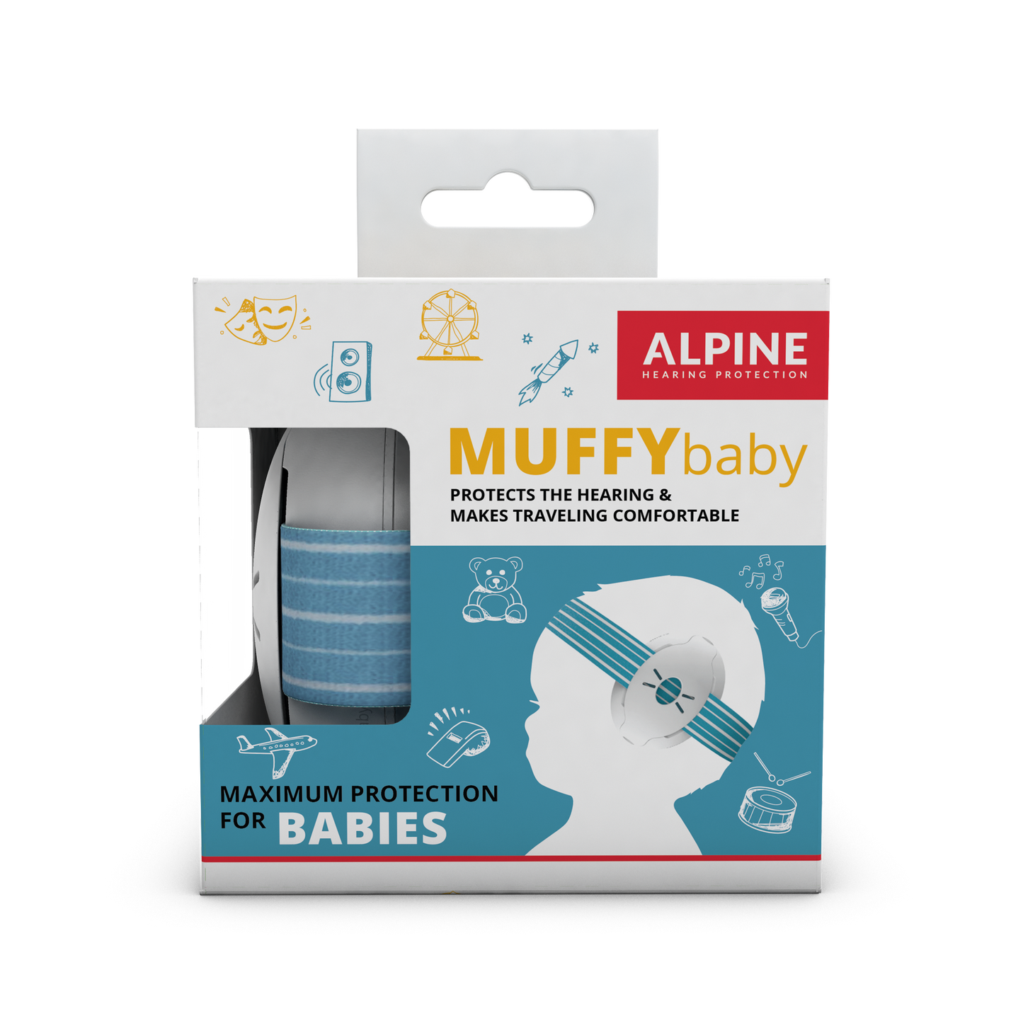 Muffy Baby Ear Protector GOODS McGrocer Blue  