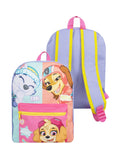 PAW Patrol purple backpack set with lunch bag - British product