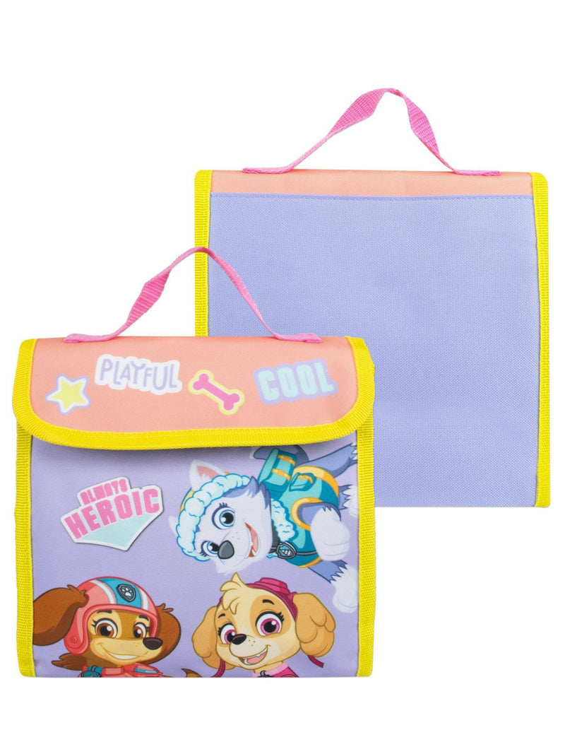 PAW Patrol purple backpack set with lunch bag - British product