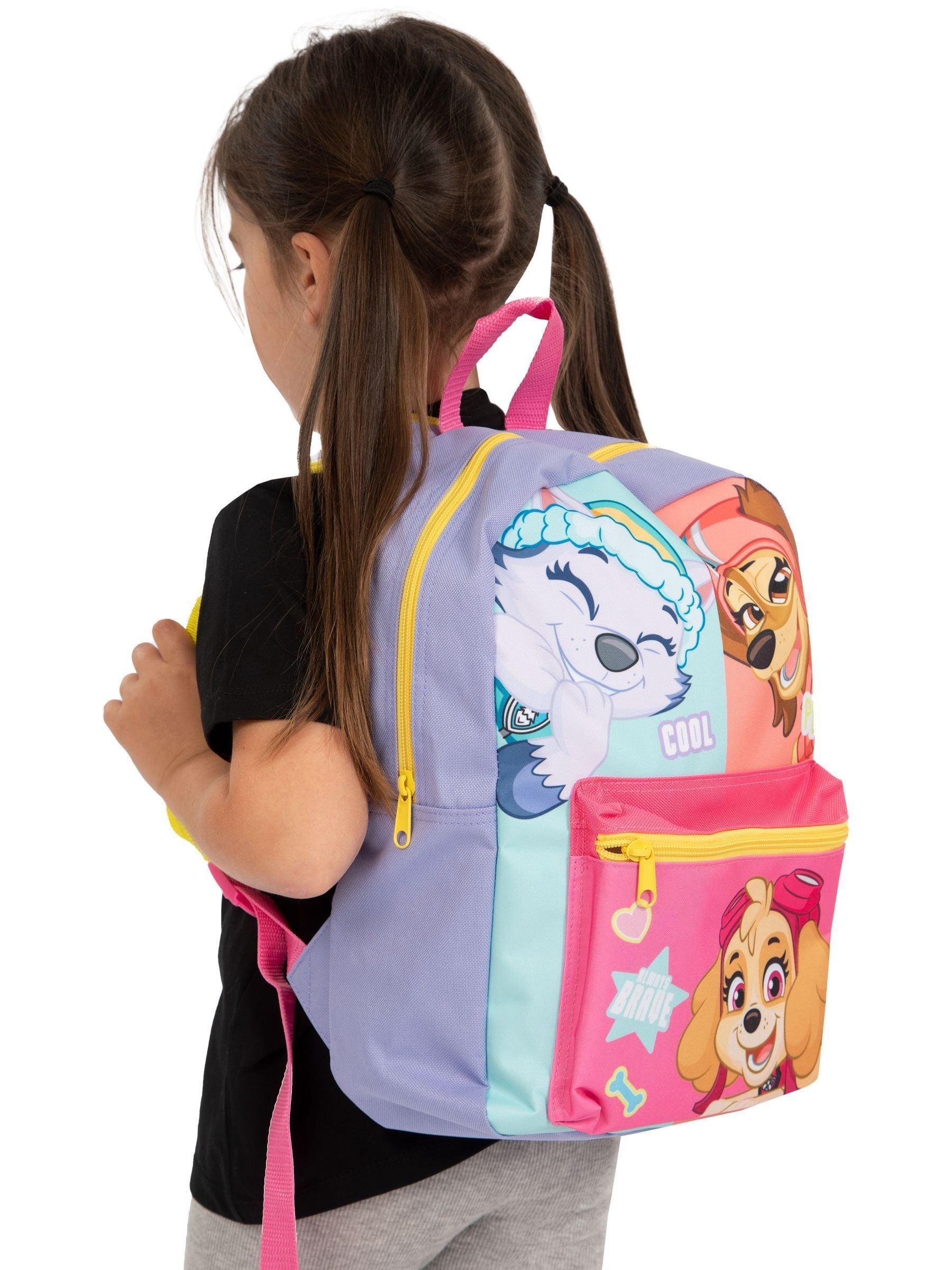 PAW Patrol purple backpack set with lunch bag - British product