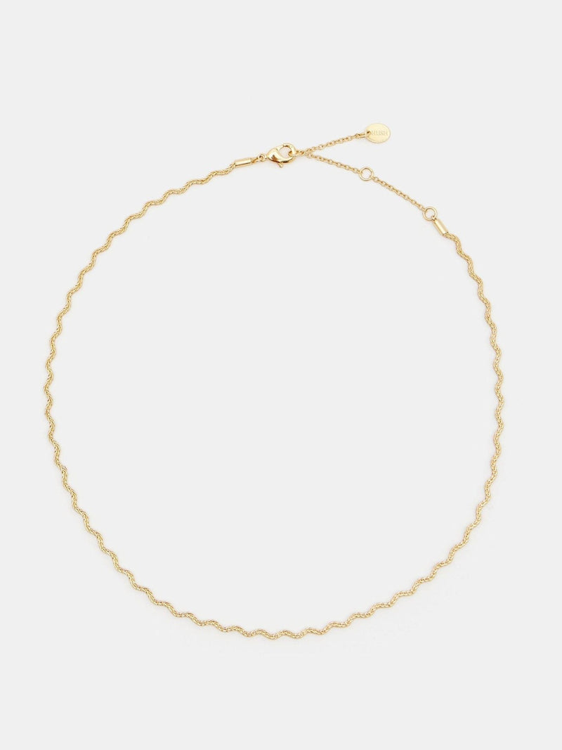 Hush Gold Tone Tilly Twist Necklace