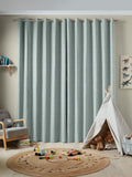 Sophie Allport Blue Running Ducks curtains - British product