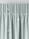 Sophie Allport Blue Running Ducks curtains - British product