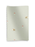 Sophie Allport sage green hedgehog roller blind (British brand)