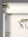 Sophie Allport Wild Savannah roller blind (British brand)