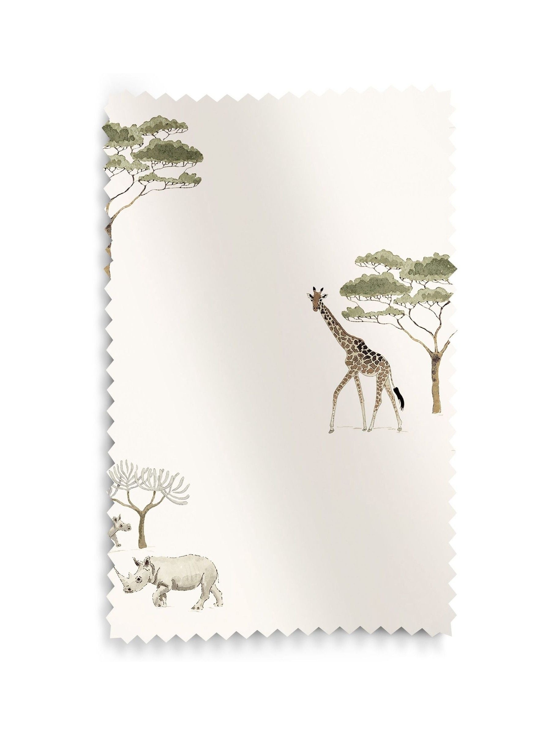Sophie Allport Wild Savannah roller blind (British brand)