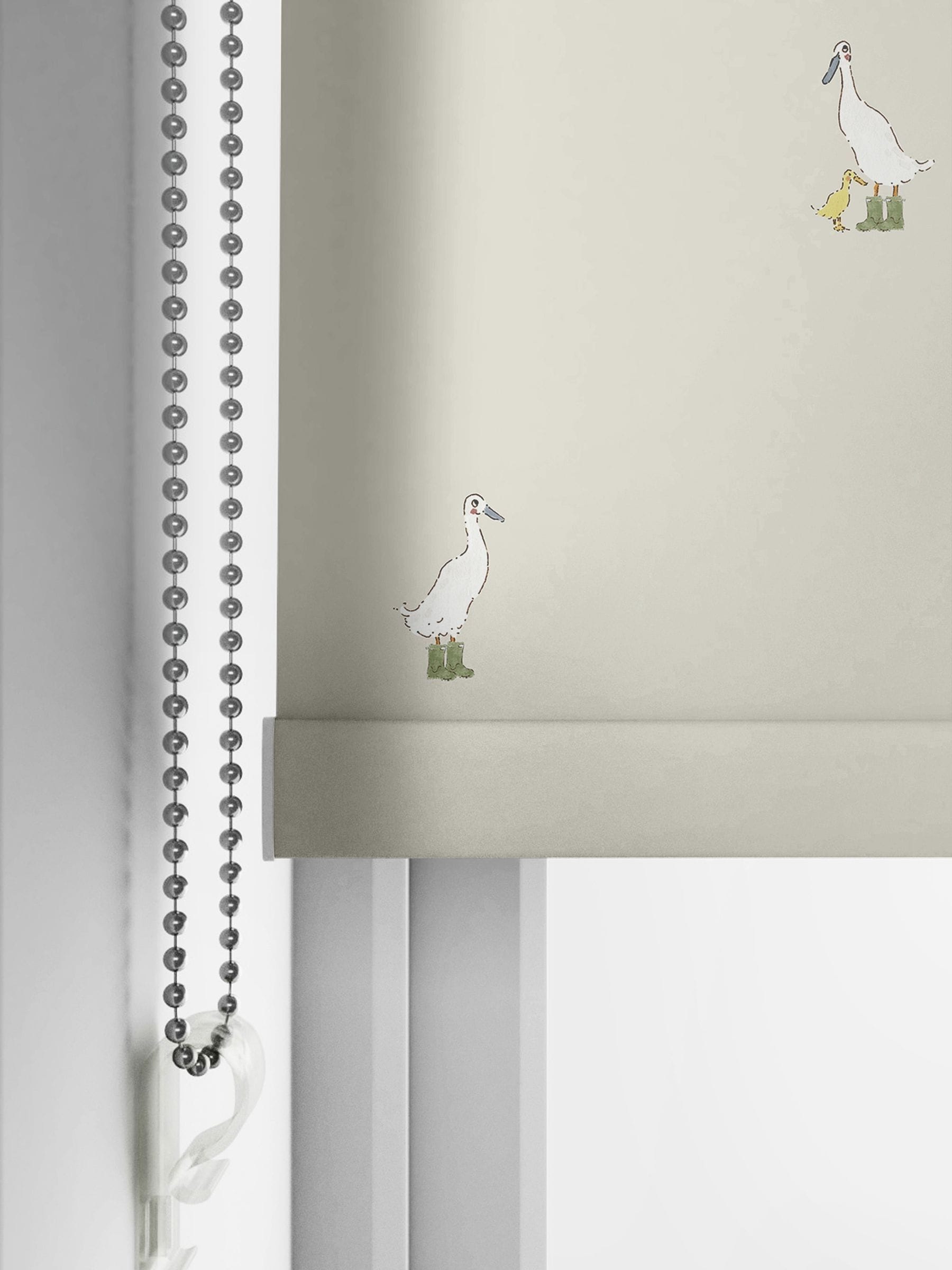 Sophie Allport roller blind runner duck design - British product