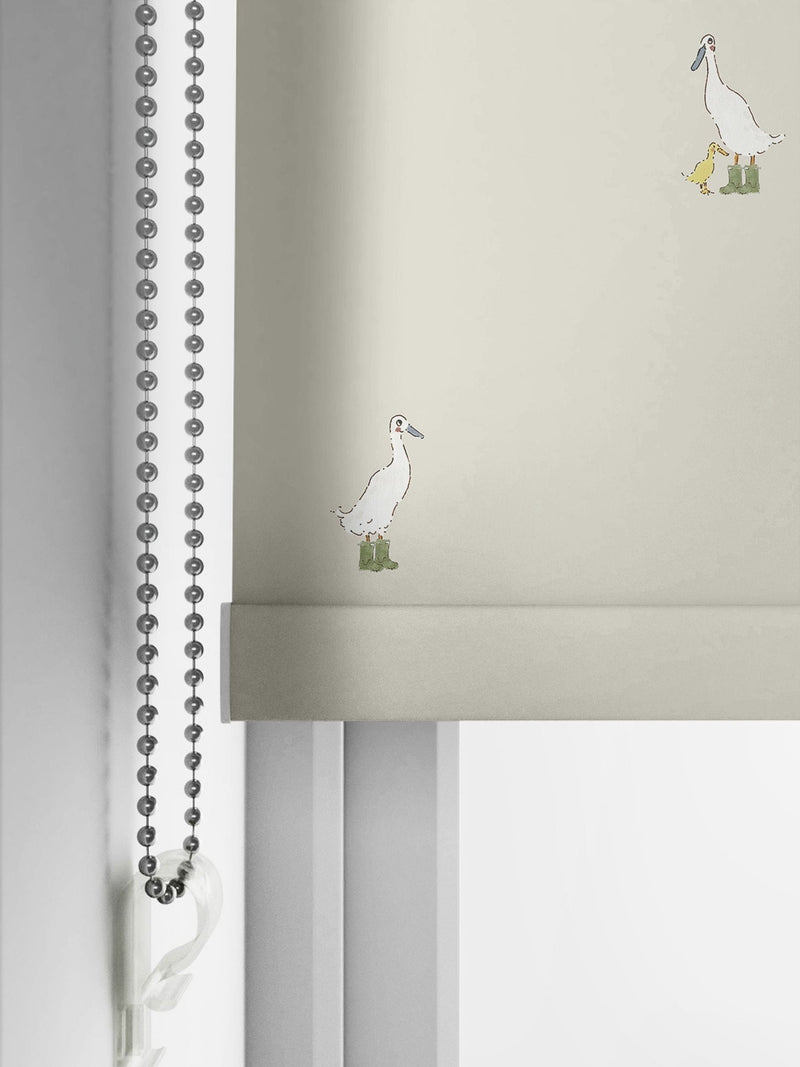 Sophie Allport roller blind runner duck design - British product