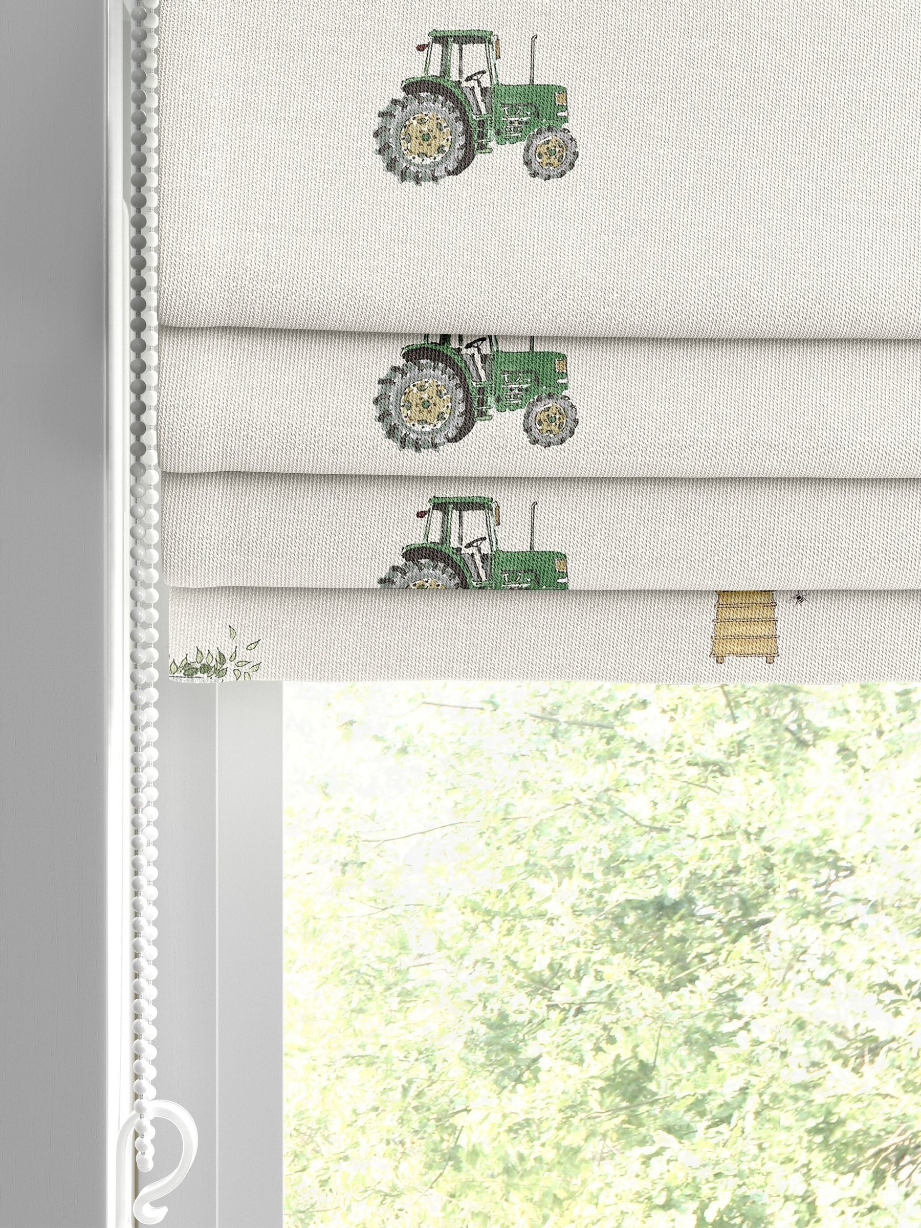 Sophie Allport roman blind On the Farm design (British brand)