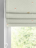 Sophie Allport sage green woodland hedgehog Roman blind - British product