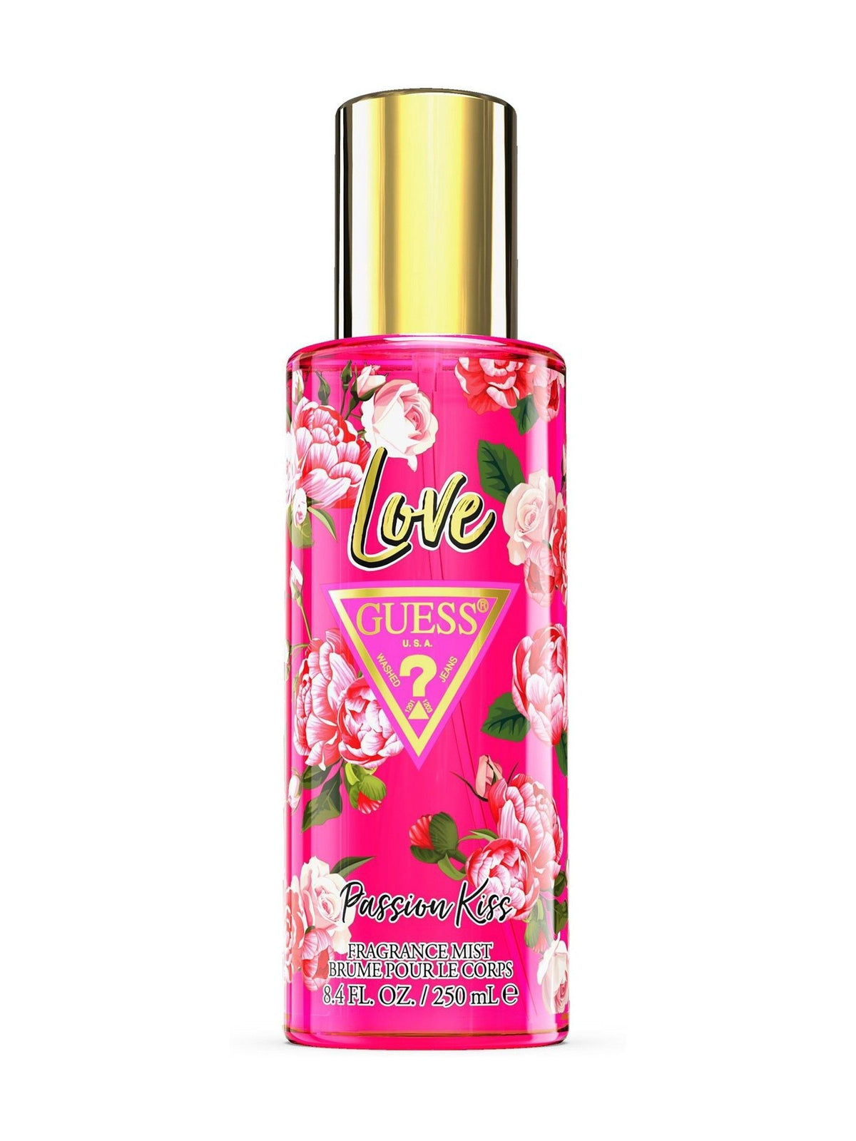 Guess Love Passion Kiss fragrance mist 250ml, imported from the UK