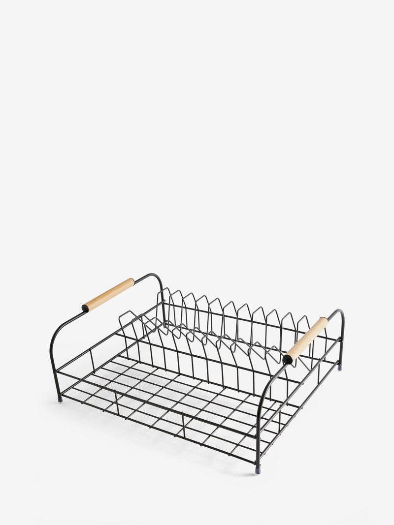 Black Wire Single Tier Drainer