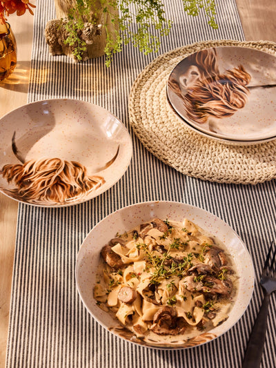 Next Natural Hamish The Highland Cow Pasta Bowls Set of 4- Buy online at McGrocer