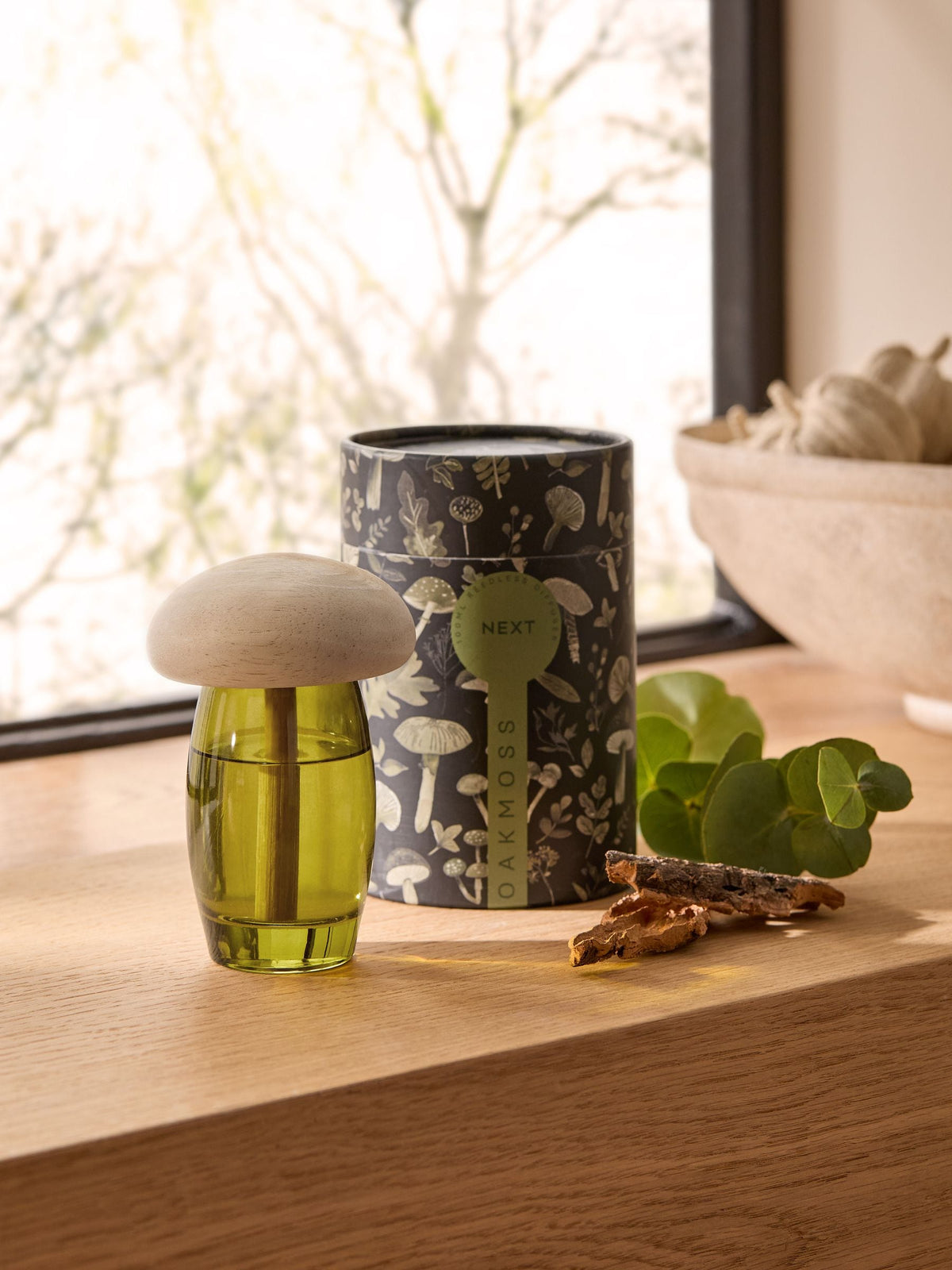 Black/Green Oakmoss 100ml Reedless Diffuser