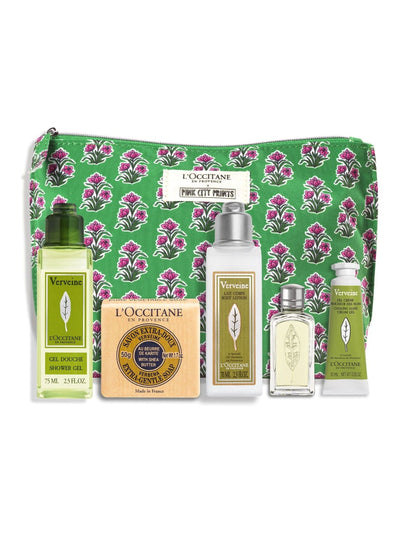 Next L'Occitane Verbena Discovery Collection x Pink City Prints Gift Set (Worth Over £34)- Buy online at McGrocer