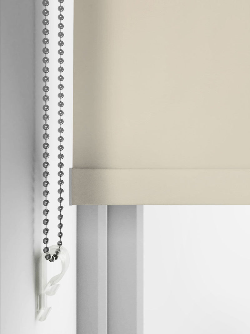 William Morris chalk natural roller blind (British brand)