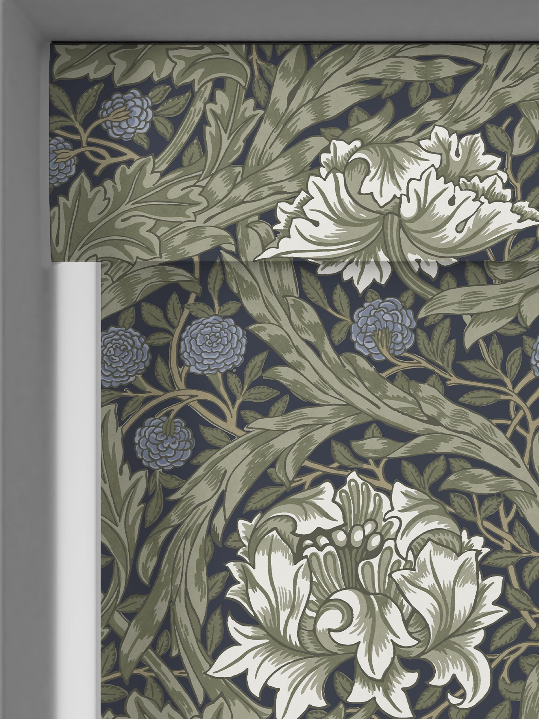 William Morris African Marigold roller blind, made to measure, imported from the UK