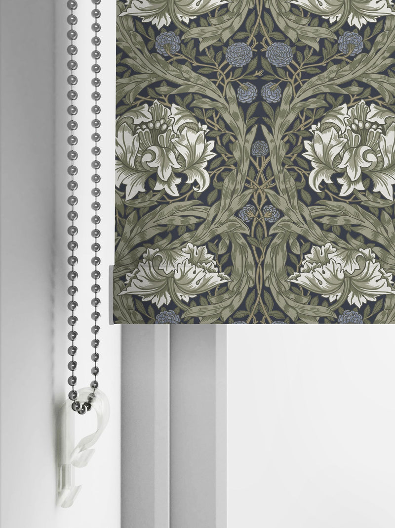 William Morris African Marigold roller blind, made to measure, imported from the UK