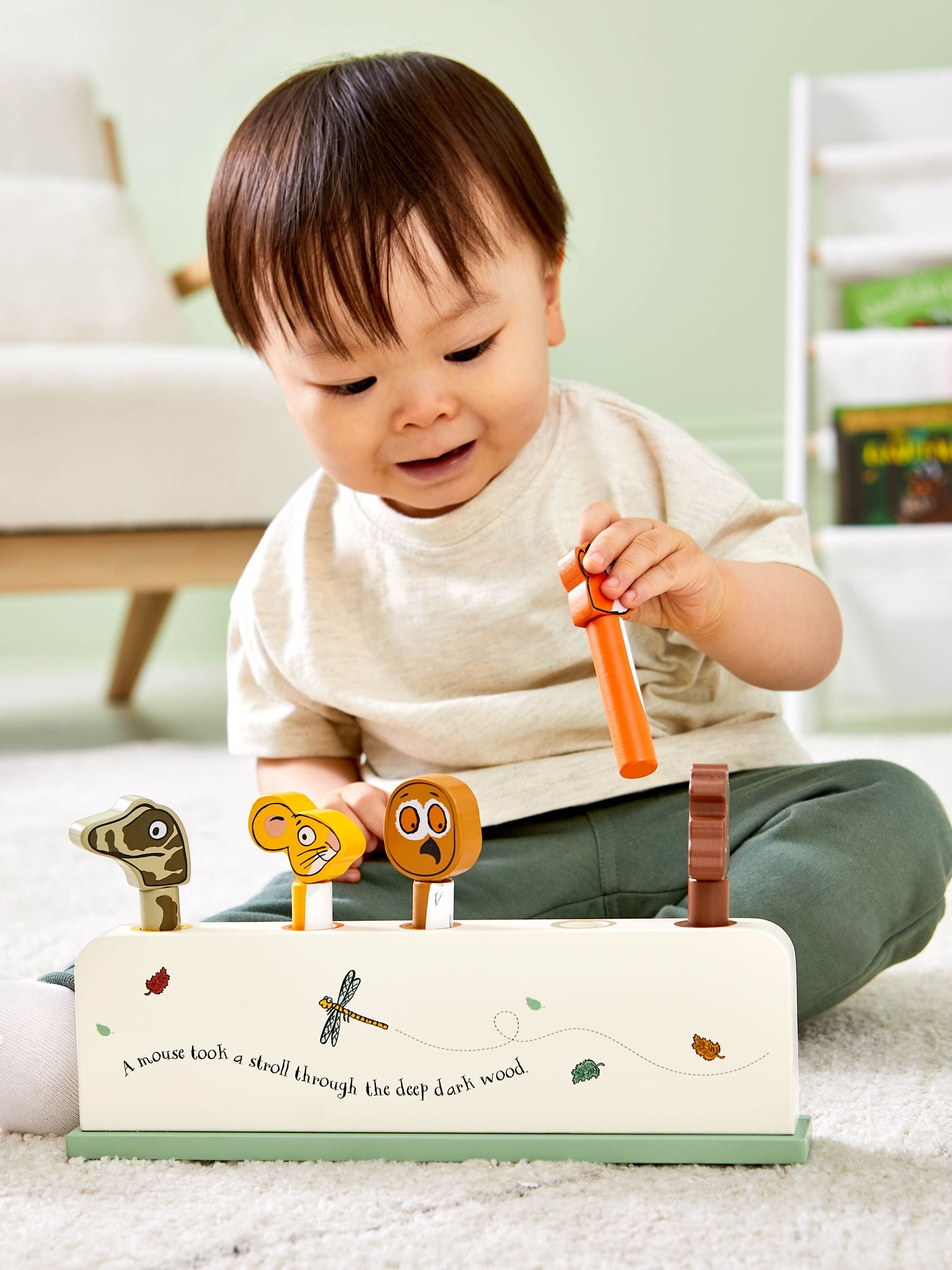 JoJo Maman Bébé Gruffalo pop-up toy, UK version