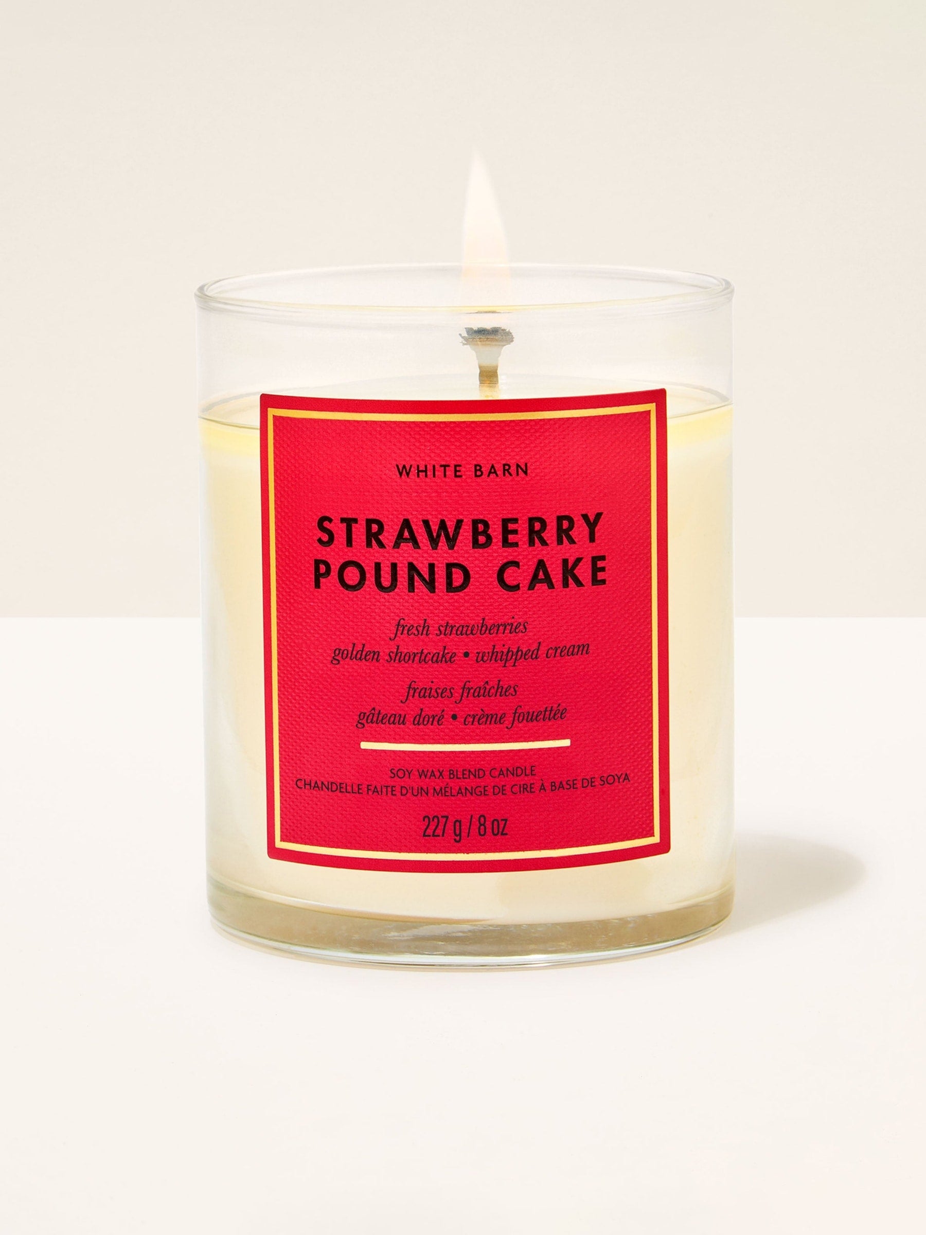 Bath & Body Works Lavender Vanilla Single Wick Candle 227g
