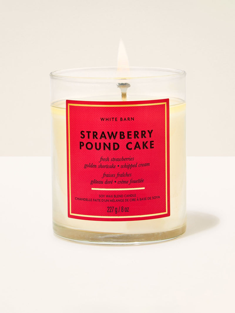 Bath & Body Works Lavender Vanilla Single Wick Candle 227g