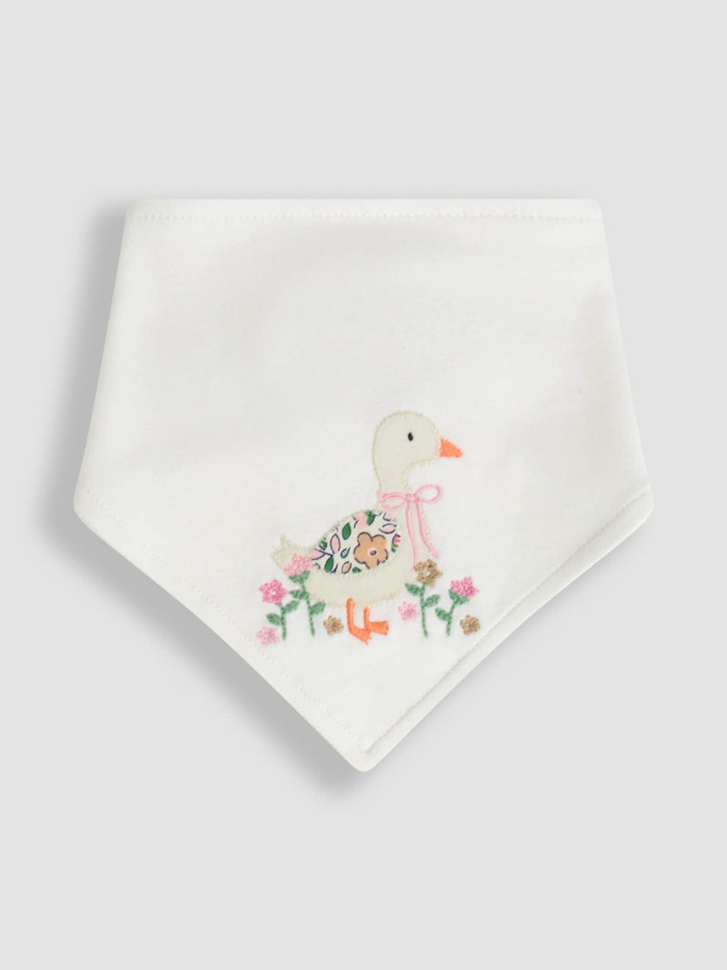 JoJo Maman Bébé pink dribble bib 3-pack, UK version