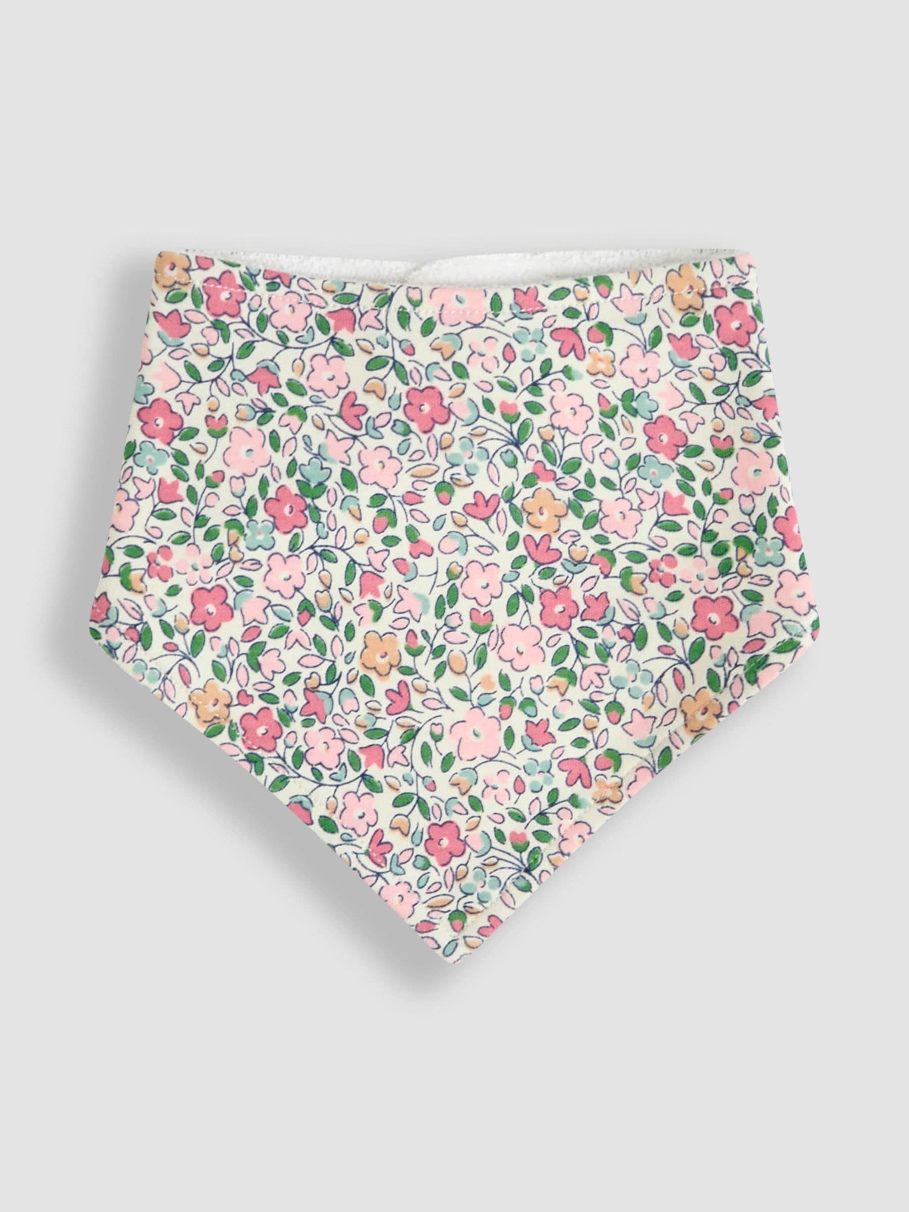 JoJo Maman Bébé pink dribble bib 3-pack, UK version