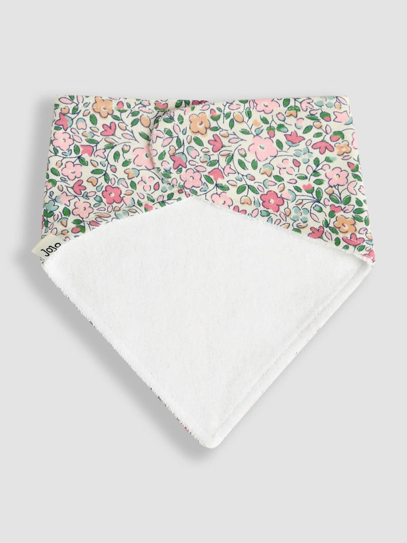 JoJo Maman Bébé pink dribble bib 3-pack, UK version