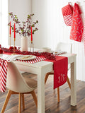 Catherine Lansfield red candy cane placemats 4 pack 30x46cm (British brand)