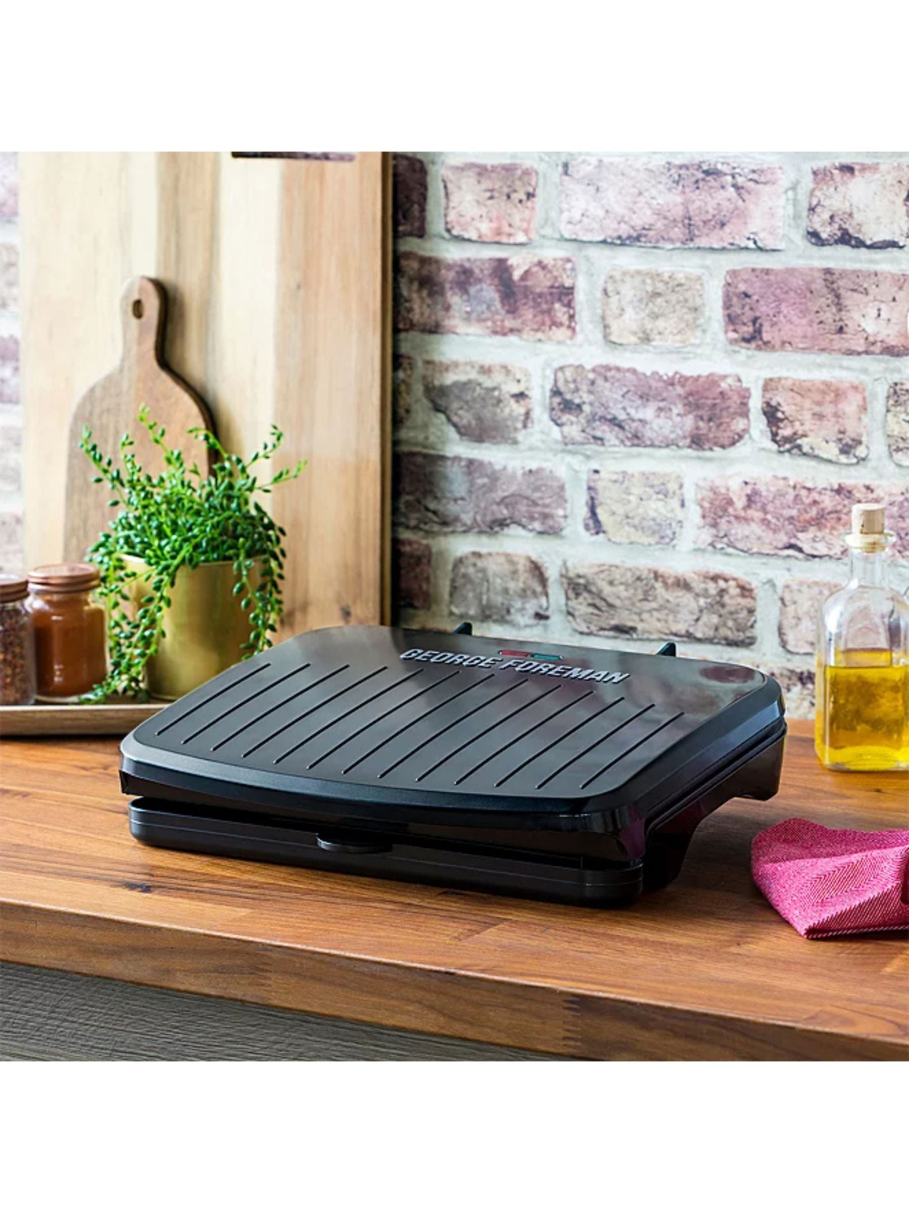 Russell Hobbs Schwarzer George Foreman Fit Grill