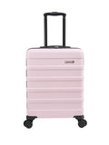 Cabin Max Pale Pink Anode 40L ABS Cabin Carry On Hand 55x40x20cm Luggage