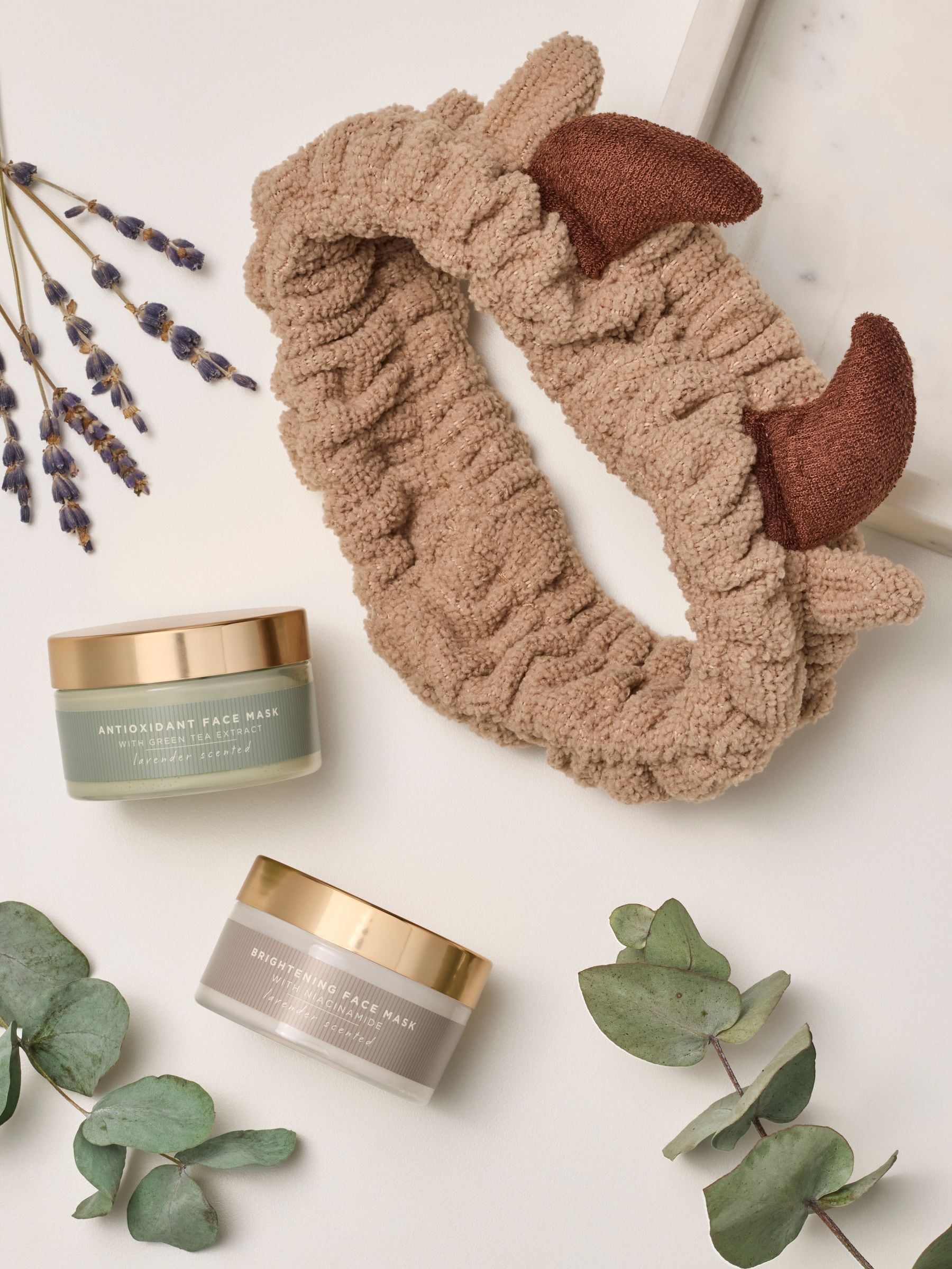 Hamish the Highland Cow Face Mask and Headband Set 50ml (British brand)