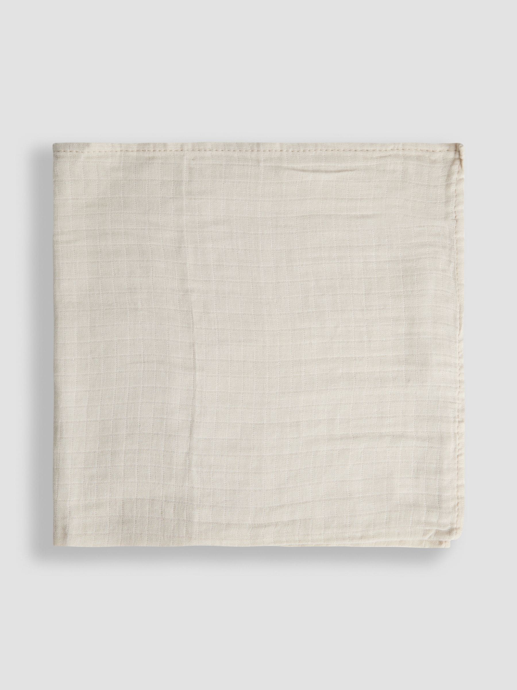 JoJo Maman Bébé neutral muslin squares 6 pack 60x60cm, UK version