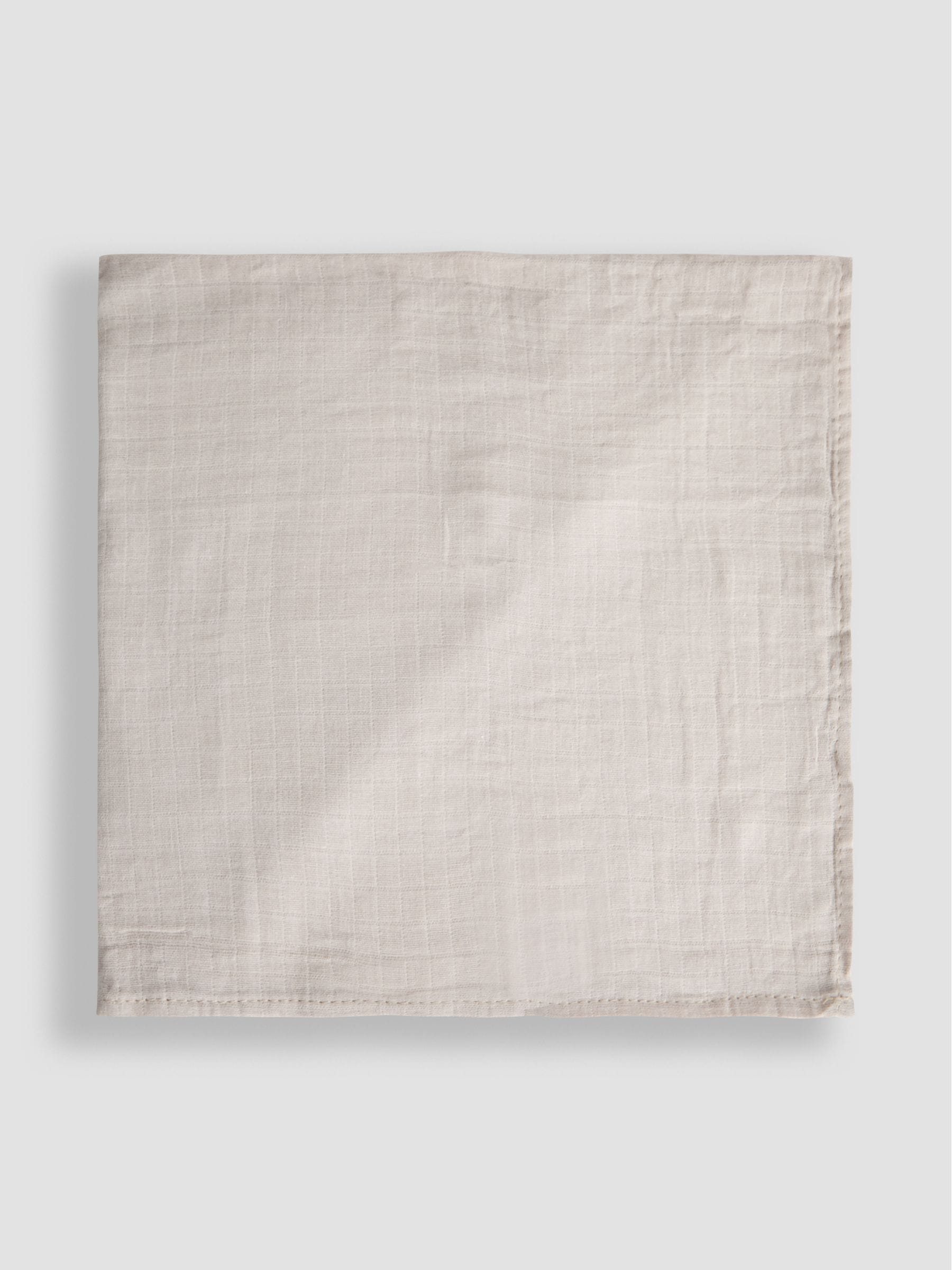 JoJo Maman Bébé neutral muslin squares 6 pack 60x60cm, UK version