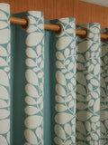 Orla Kiely Sycamore Stripe eyelet curtains 229x183cm, imported from the UK