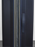 Rock Aria cabin suitcase grey with gold accents, imported from the UK