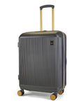 Rock Aria medium suitcase grey (British brand)