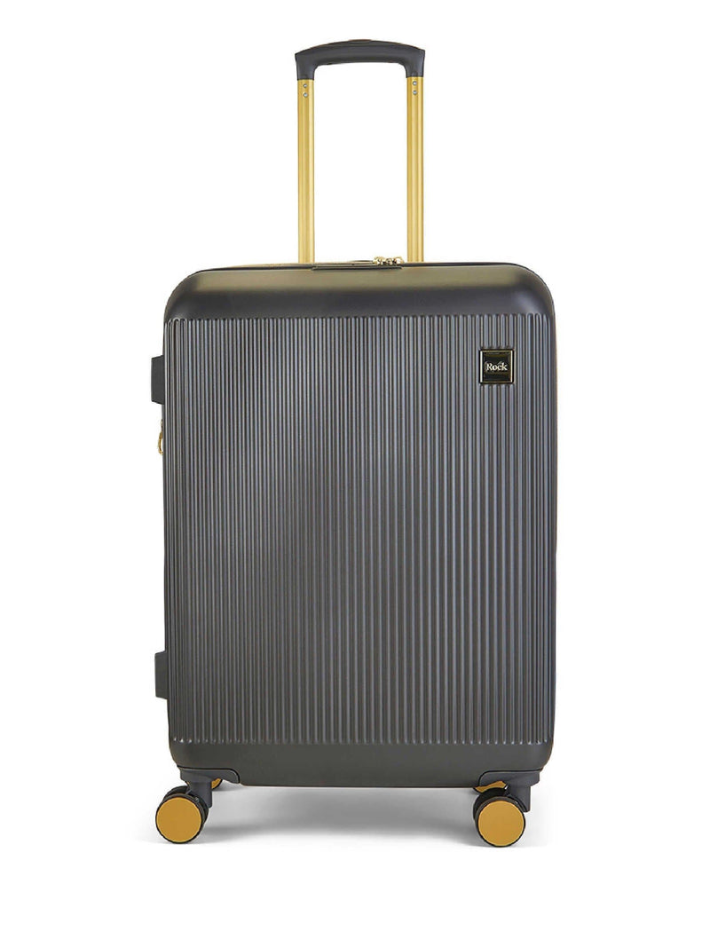 Rock Aria medium suitcase grey (British brand)