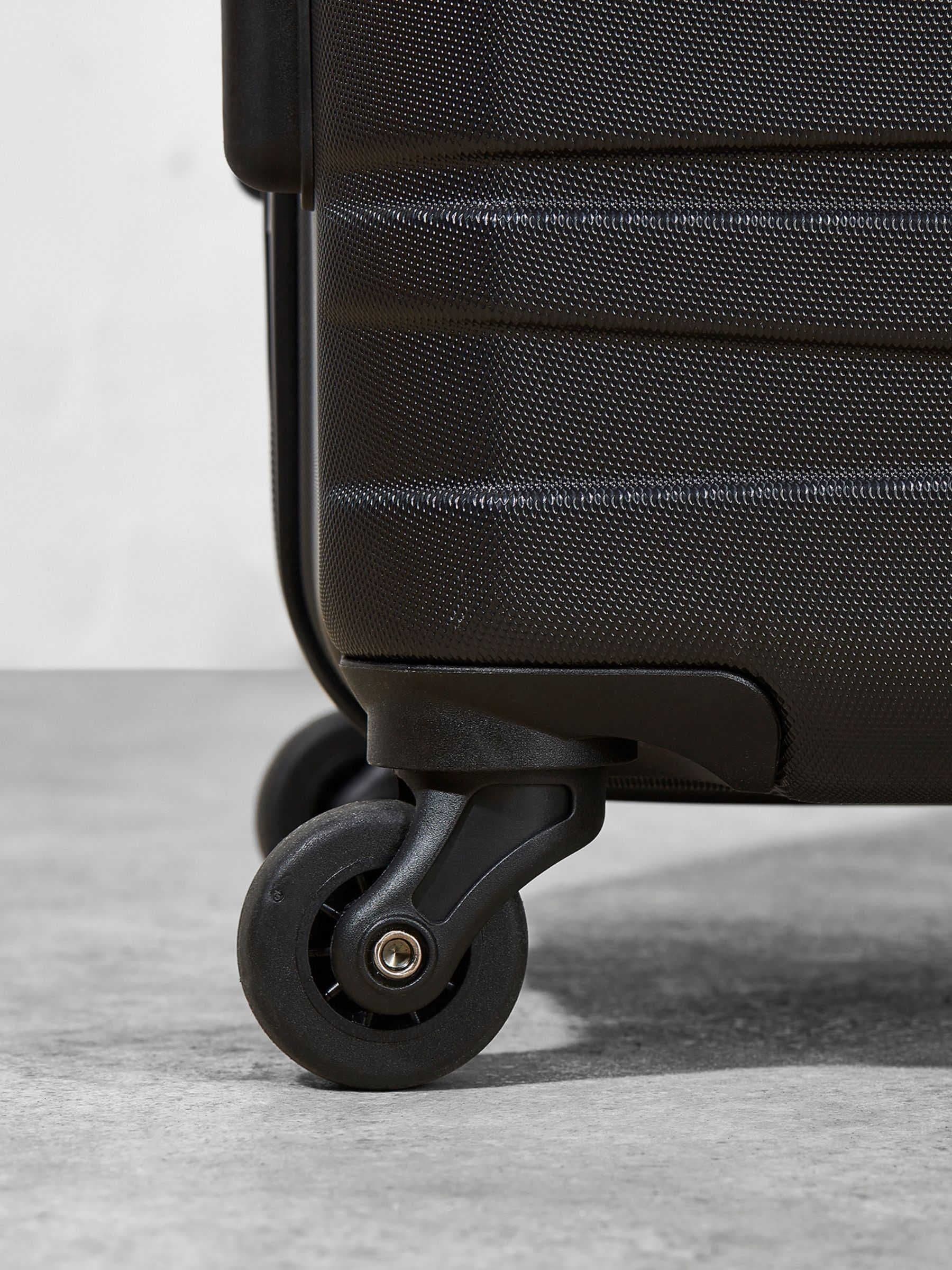 Rock Seattle medium hard-shell suitcase black (British brand)