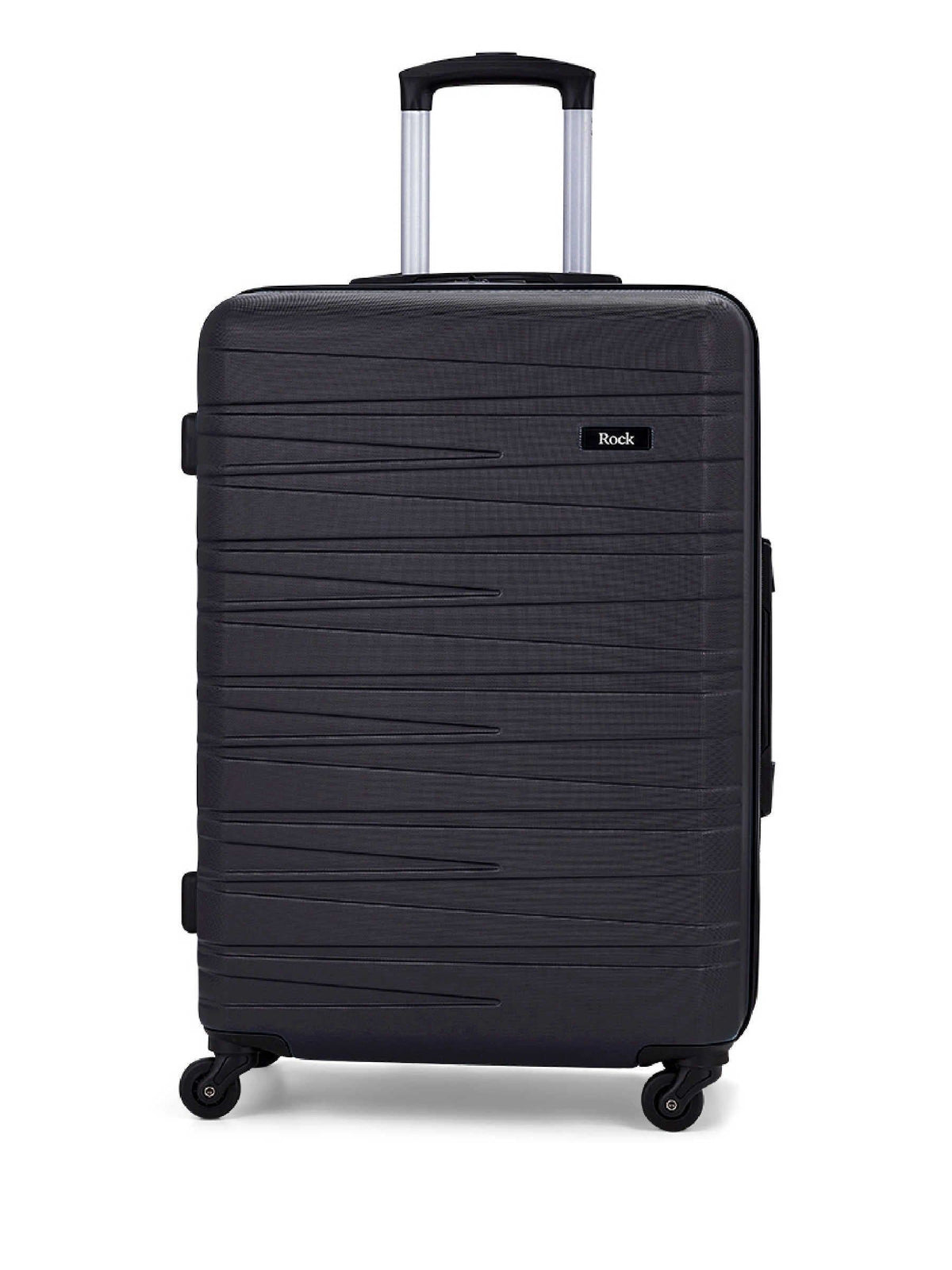 Rock Seattle medium hard-shell suitcase black (British brand)
